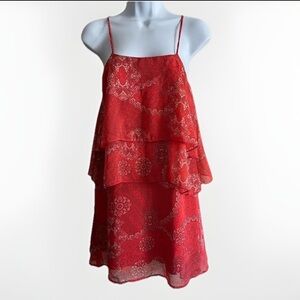 ⭐️ Offer B2G2! BUY 2 GET 2 FREE! 
Dee Elle Paisley Print Layered Dress